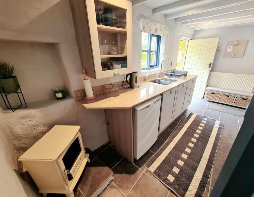 Mill Cottage Garden Annexe نيوتن أبوت المظهر الخارجي الصورة